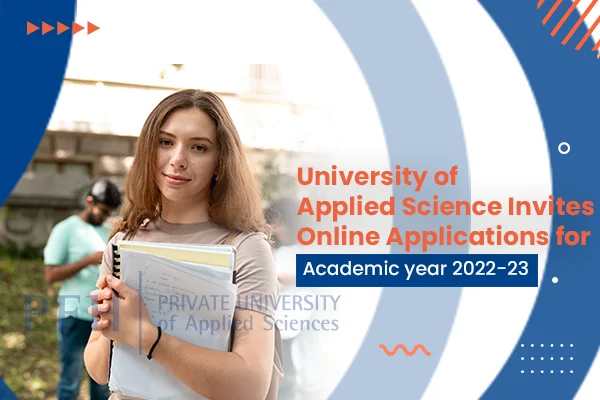 University of Applied Science invites online applications for academic