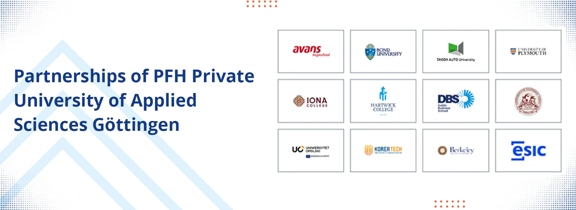 PFH Partner Universities